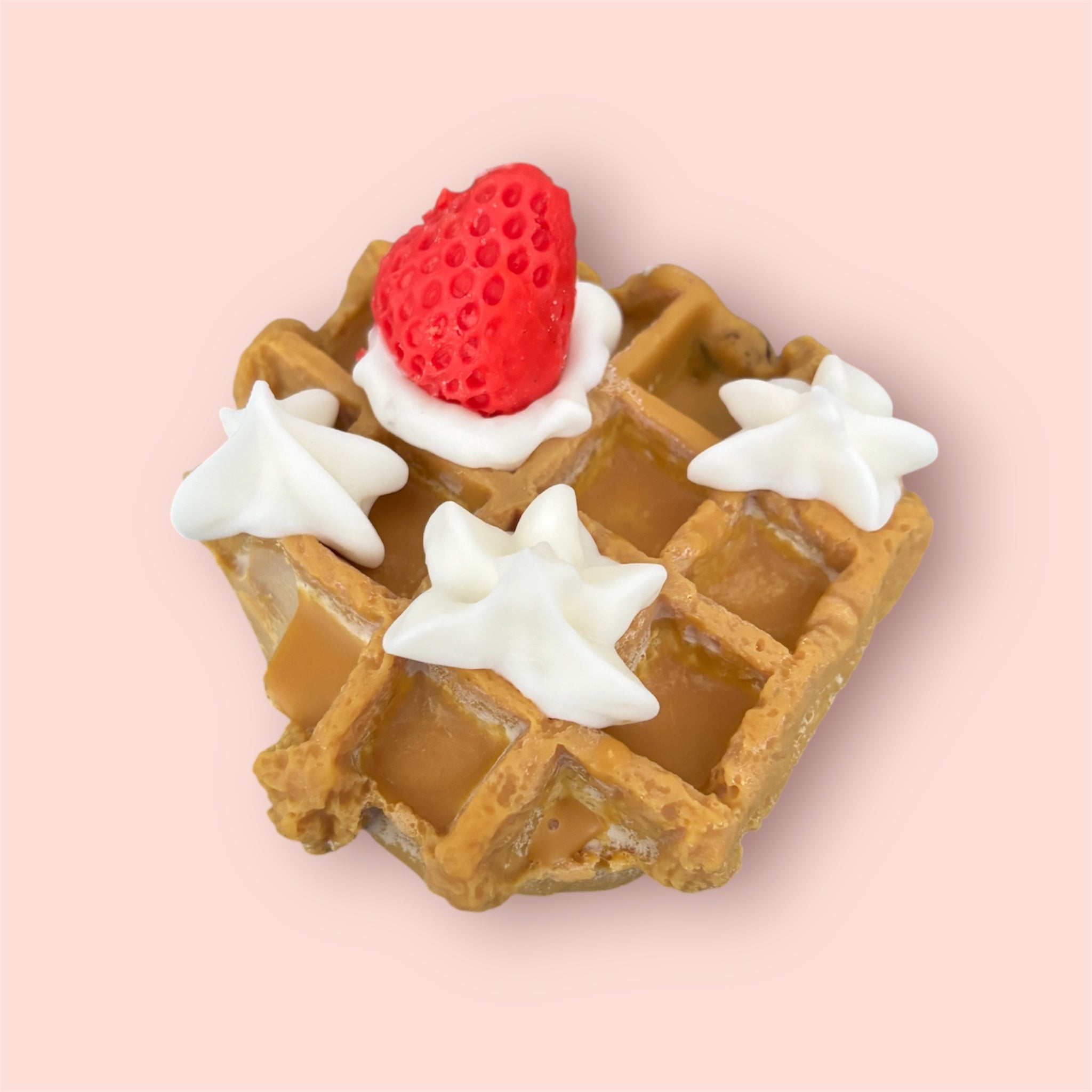 Fondant gaufre fraise