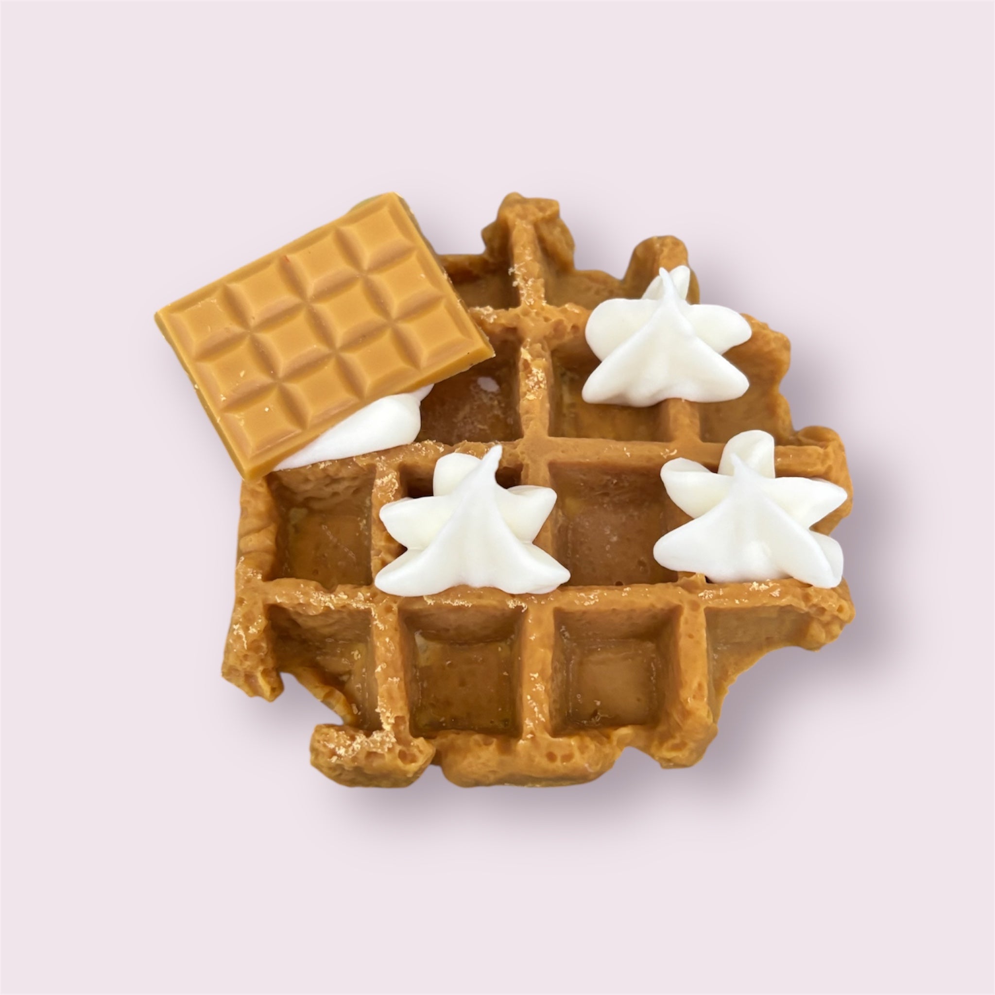 Fondant gaufre praliné